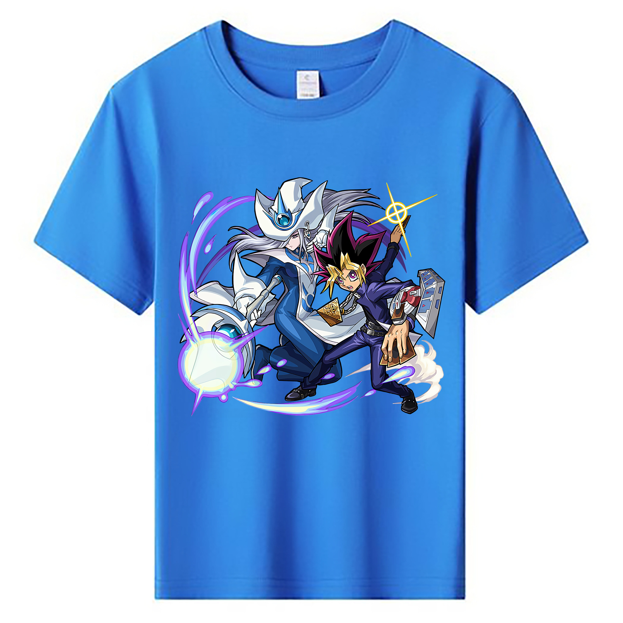 （画像用） 遊☆戯☆王 Yu-Gi-Oh! 綿100％キッズTシャツ（フロントプリント）